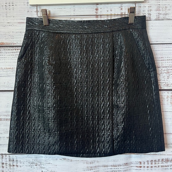 BCBG MAXAZRIA— WOMENS BLACK MINI SKIRT - Picture 1 of 9